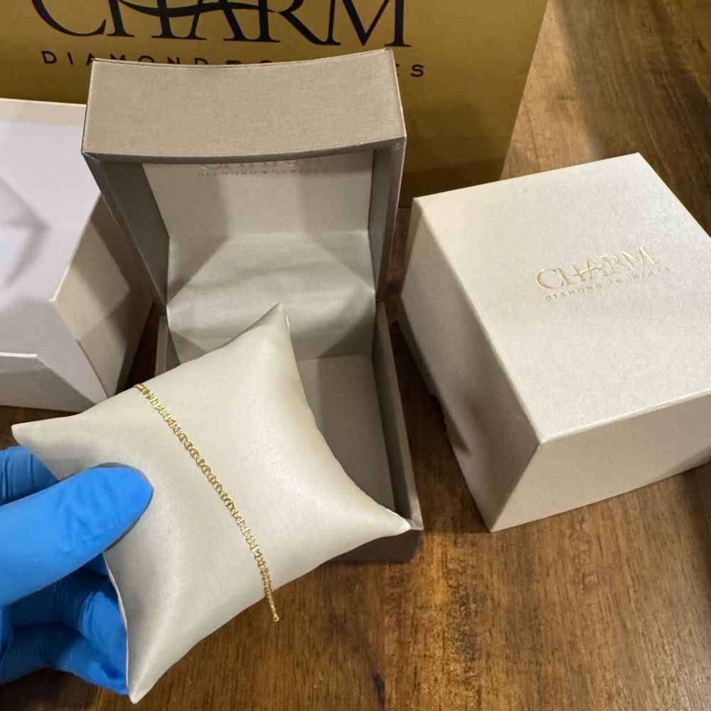 Charm Gold Bracelet for Women
